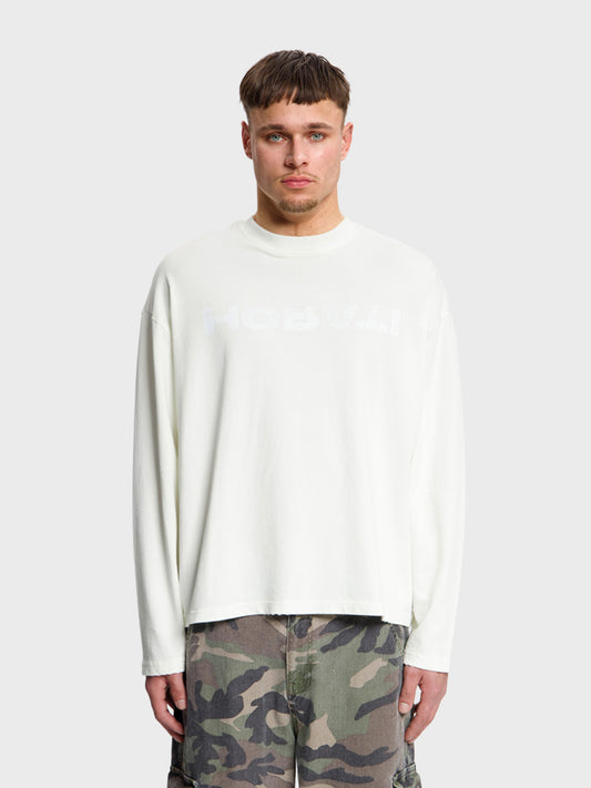 Horati Reverse Longsleeve White - voorkant