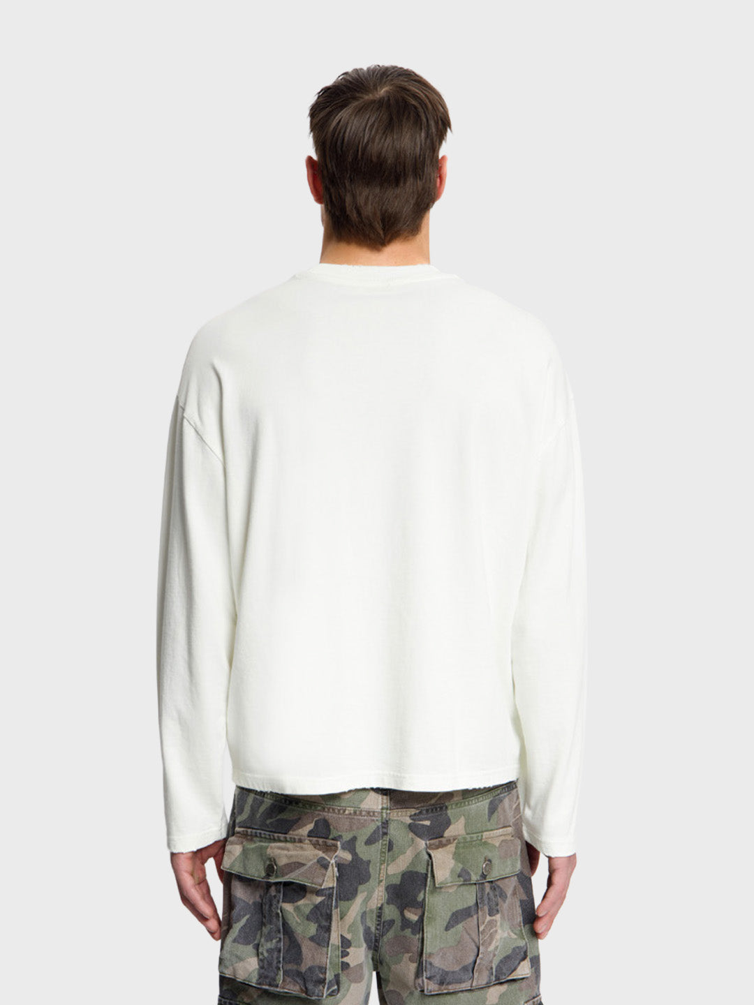 Horati Reverse Longsleeve White - achterkant
