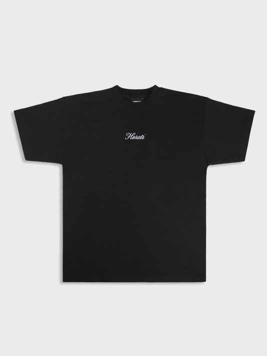horati oversized t-shirt zwart