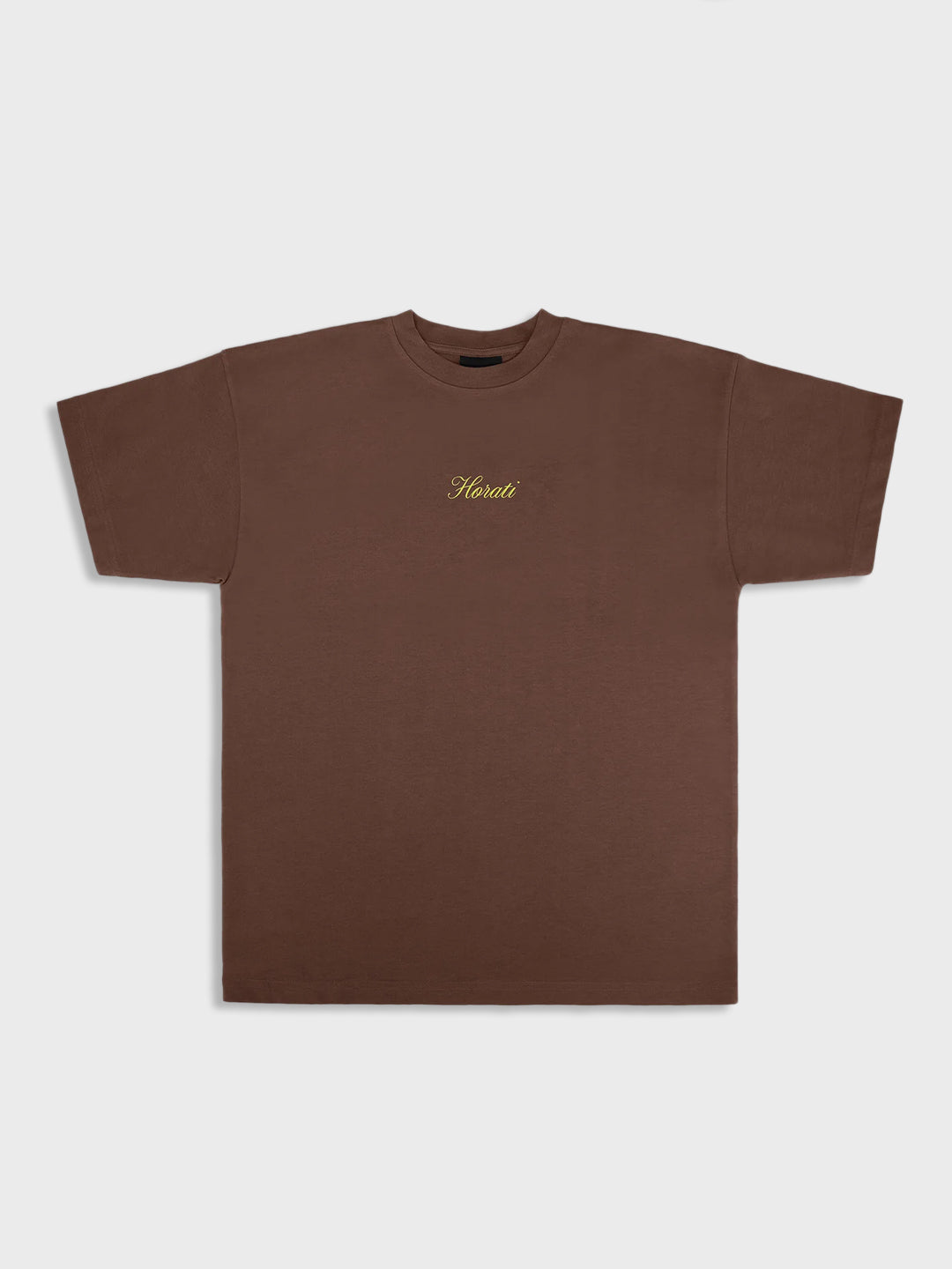 Horati oversized t-shirt bruin
