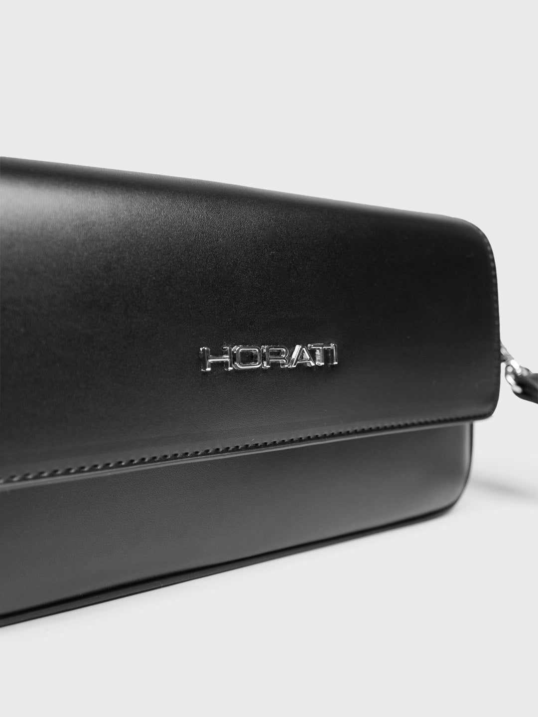 Horati leather crossbody bag black