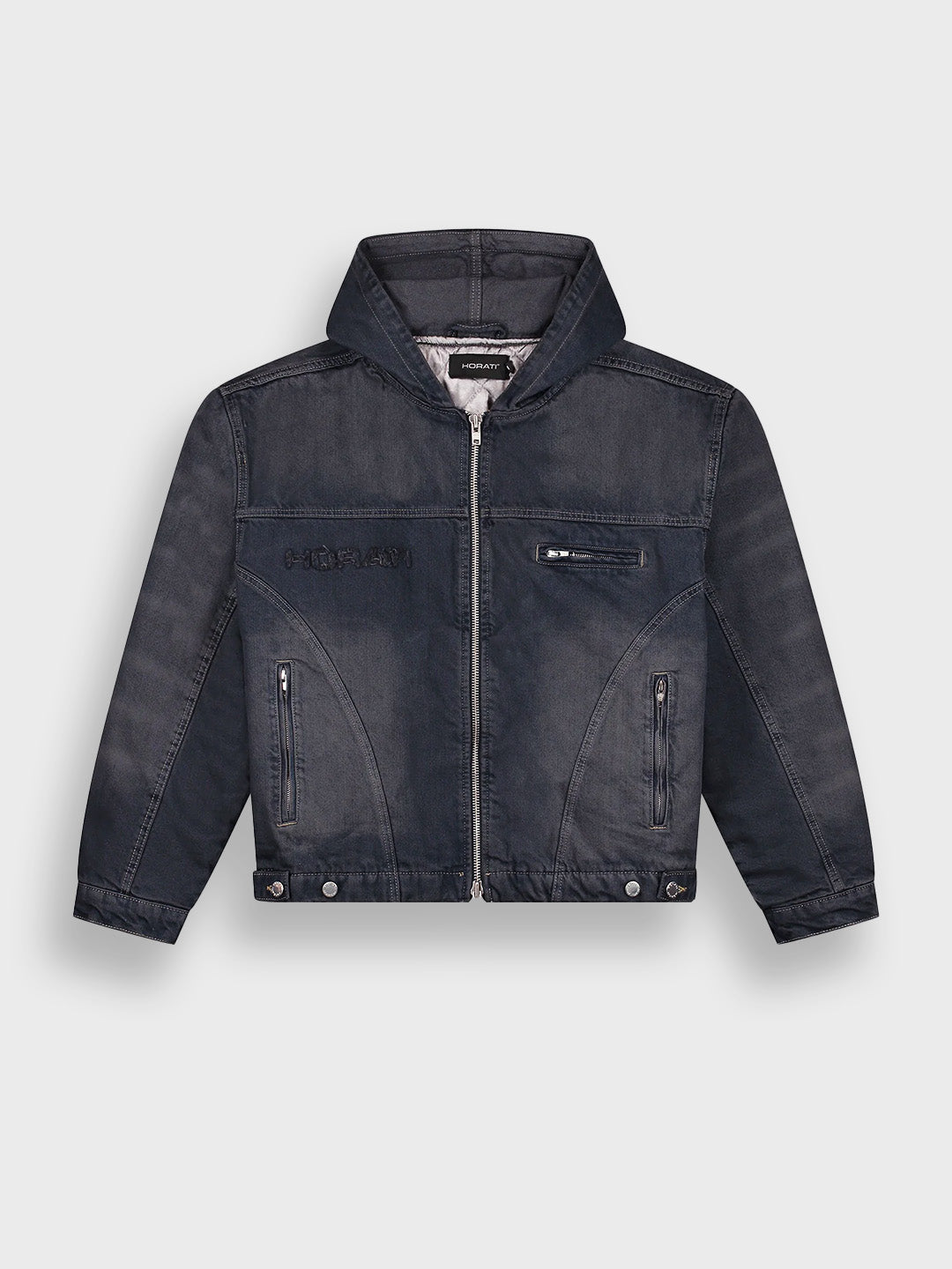 horati washed denim jacket - blue - Reloadstore