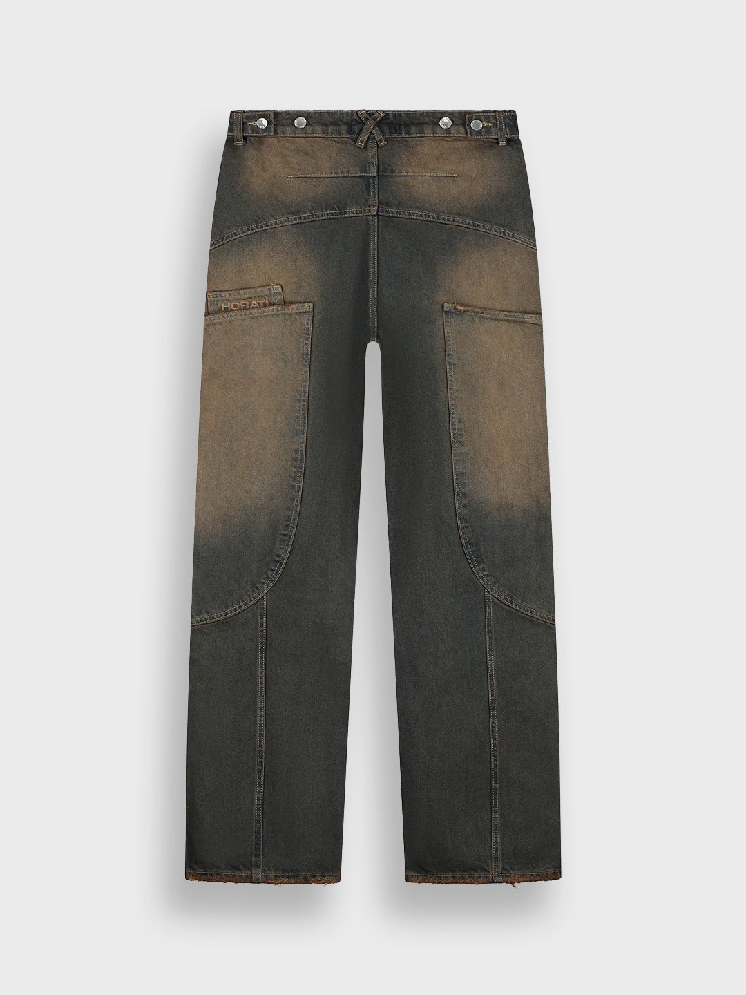 horati washed jeans - rust brown - Reloadstore