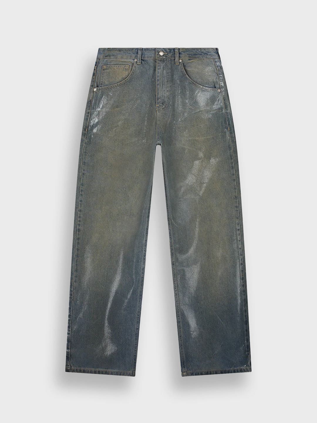 horati wax coated jeans -front - reloadstore