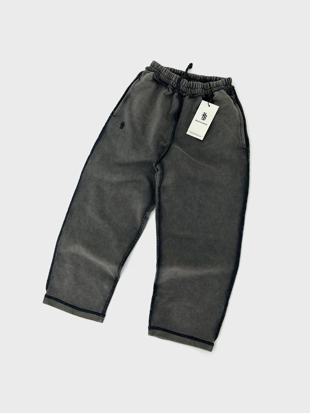House Of Basicz Nueve Jogger voor kids in Washed Black