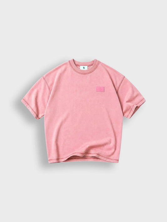 House Of Basicz Boxy T-Shirt Kids Pink