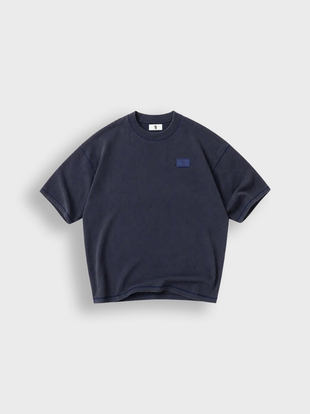House Of Basicz Boxy T-Shirt Kids Washed Ink