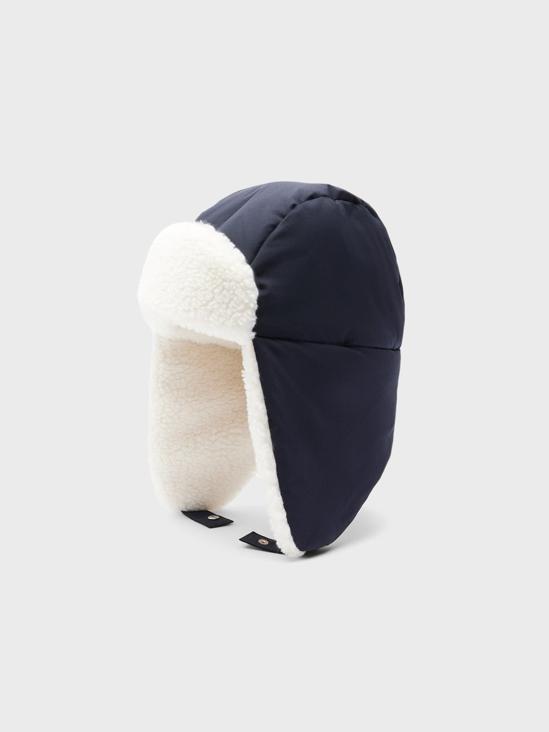 Lacoste Pilot Beanie Navy vooraanzicht