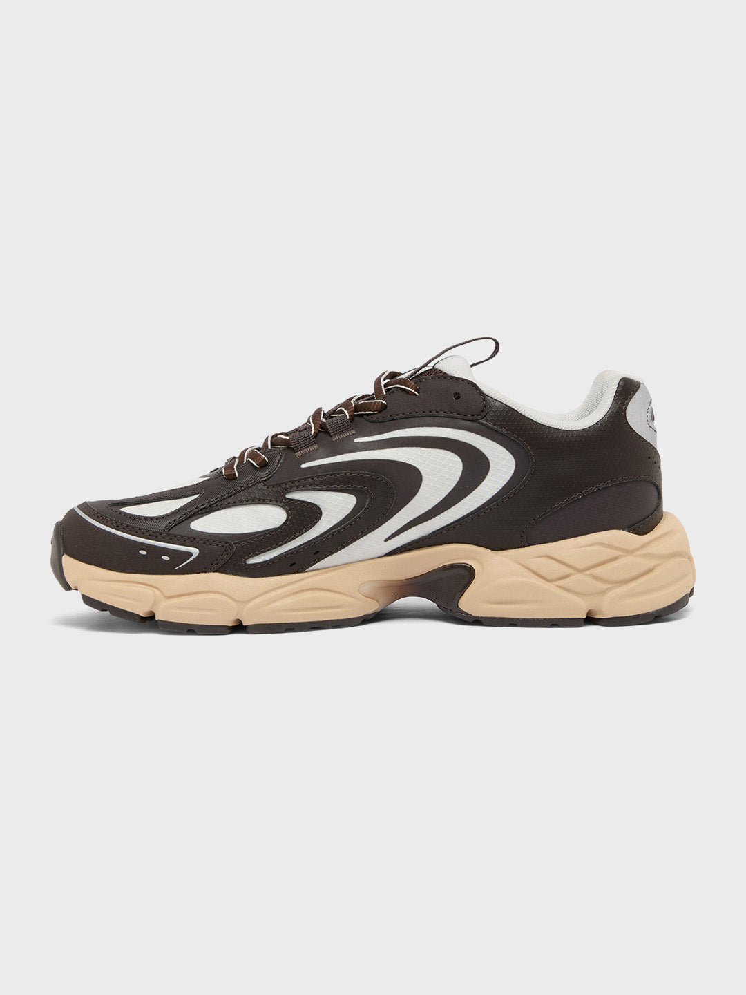 Lacoste Storm 96 2K Tech Sneakers Dark Brown – binnenzijde