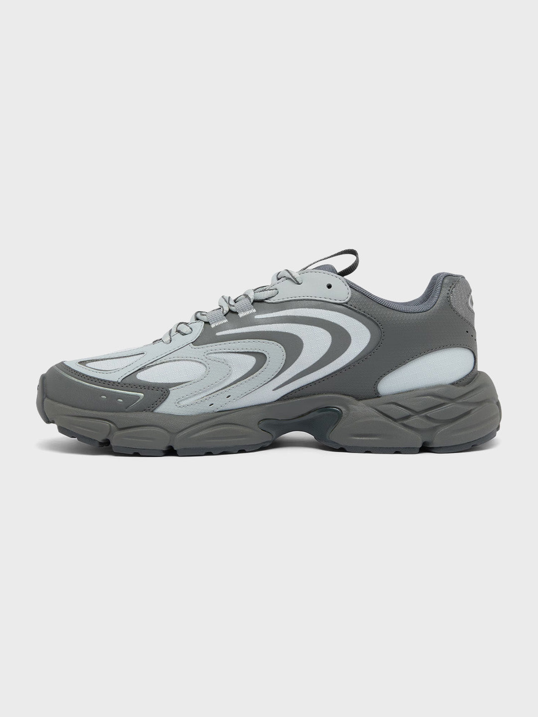 Lacoste Storm 96 2K Tech Sneakers Grey – binnenzijde