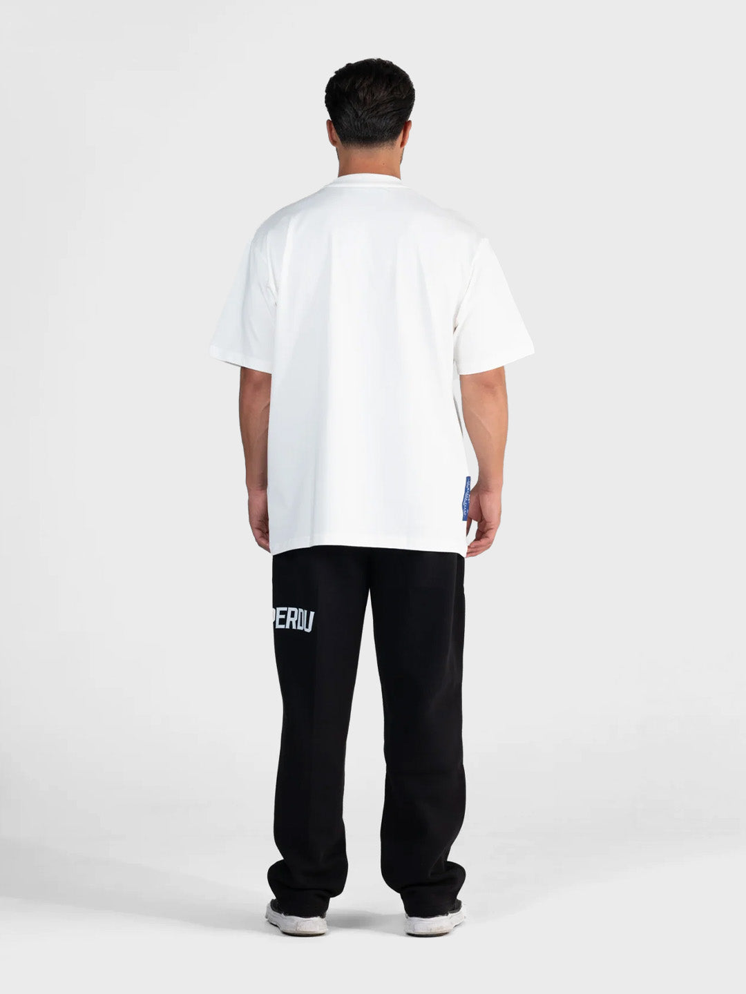Le Monde Perdu Leaking Logo T-Shirt White heren graphic t-shirt achterkant Reloadstore