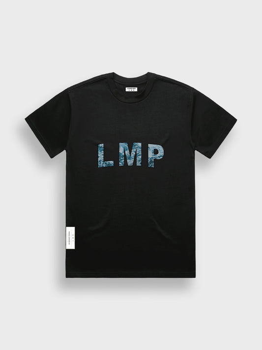 voorkant van Le Monde Perdu LMP Jacquard T-Shirt Black