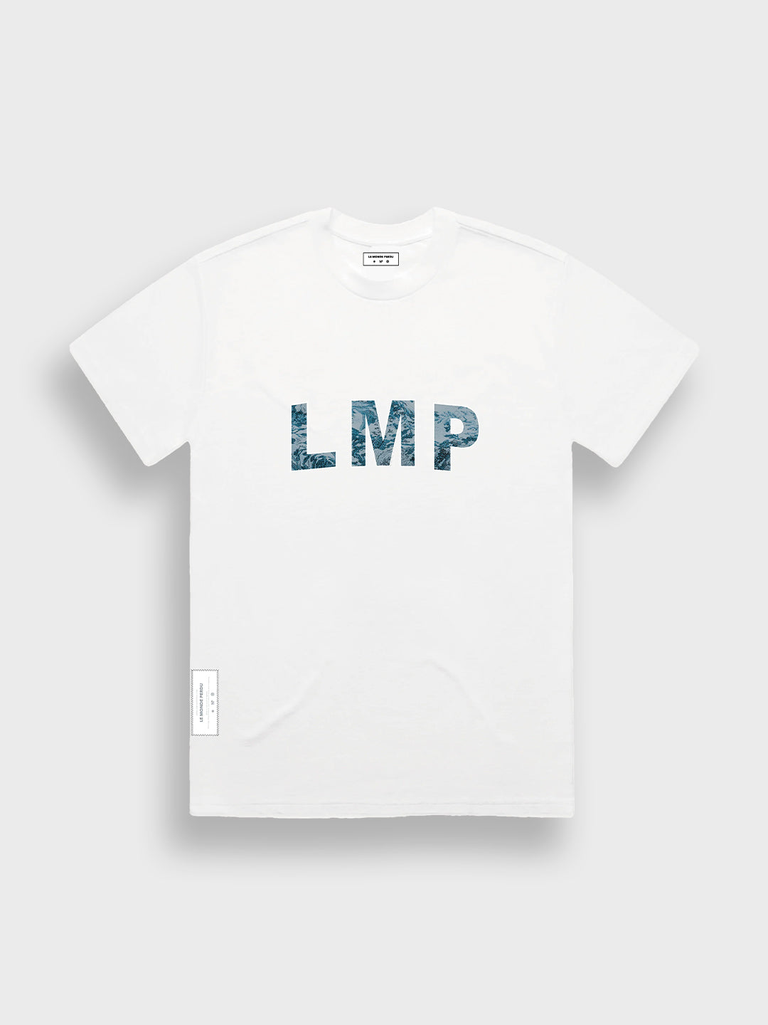 voorkant van Le Monde Perdu LMP Jacquard T-Shirt White