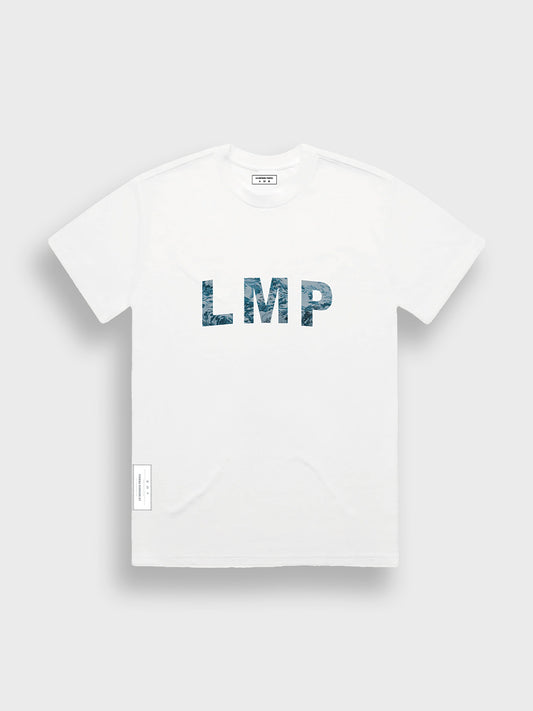 voorkant van Le Monde Perdu LMP Jacquard T-Shirt White