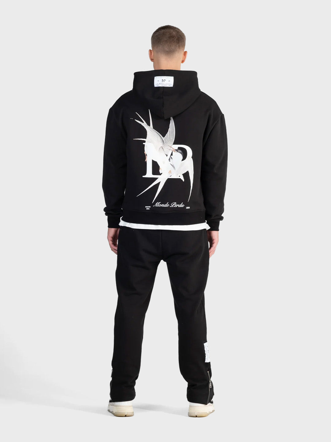 Le Monde Perdu Sterna Tracksuit Black heren tracksuit achterkant Reloadstore