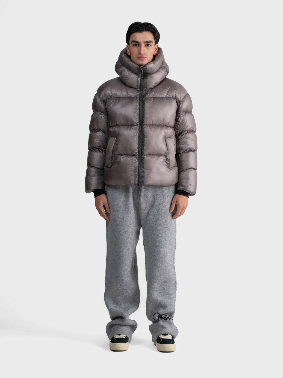 lumi3re puffer jacket grey