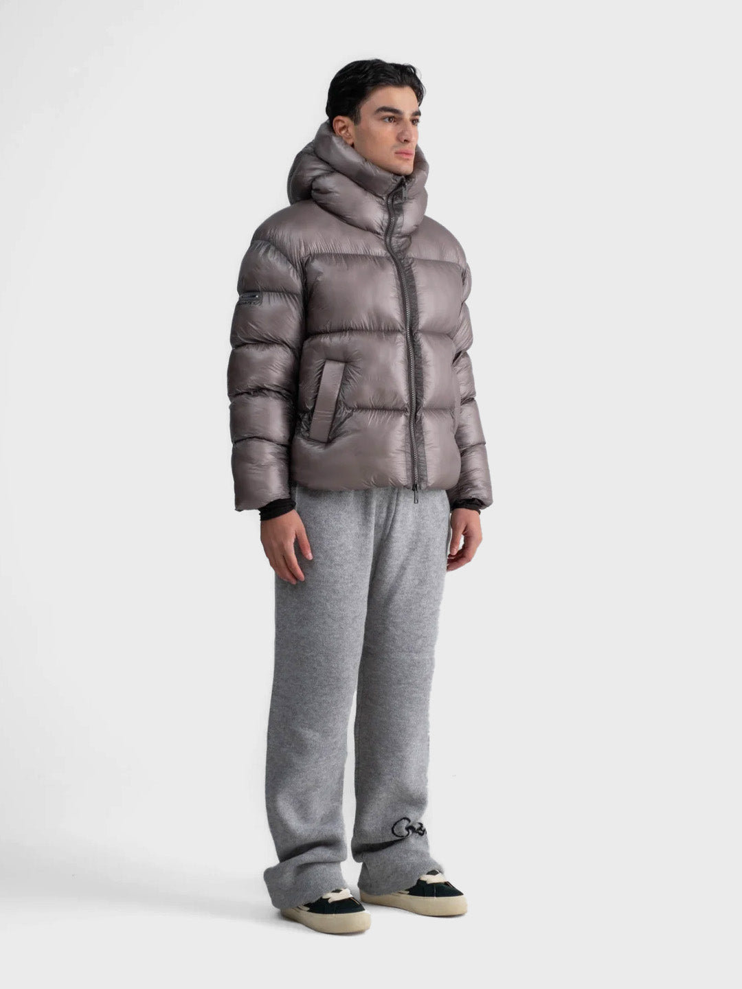 lumi3re puffer jacket grey