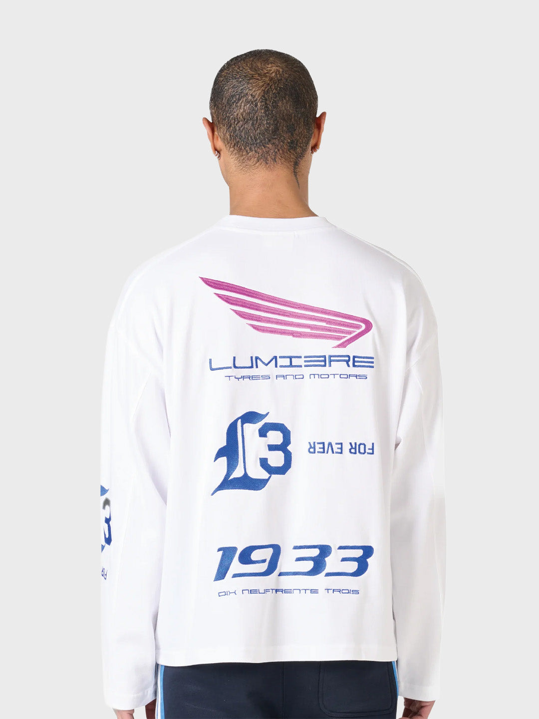 Lumi3re Dix Neuf Longsleeve White - achterkant