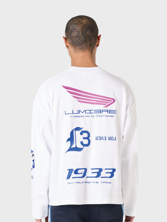 Lumi3re Dix Neuf Longsleeve White - achterkant