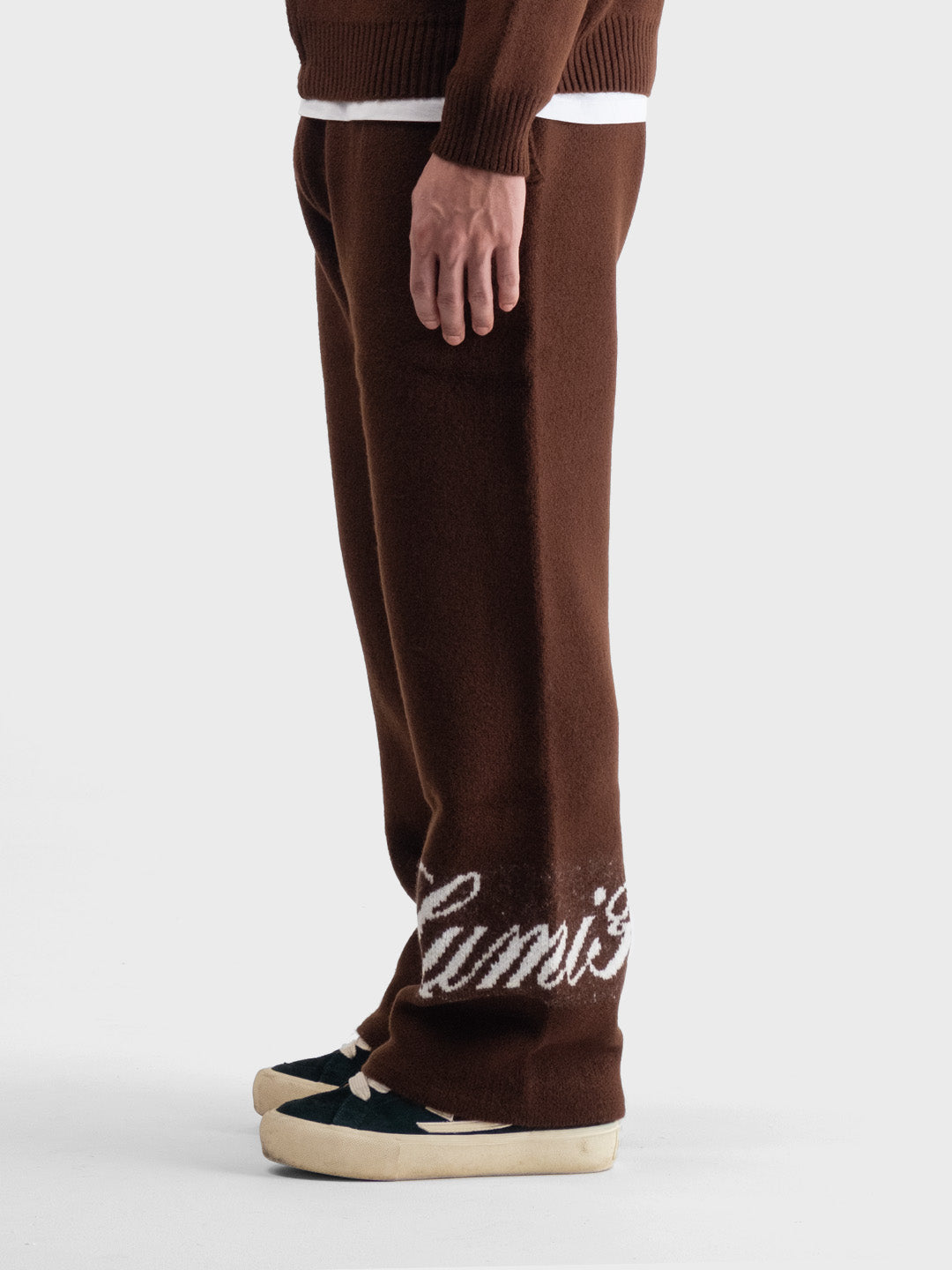 Lumi3re knitted pants brown - Reloadstore