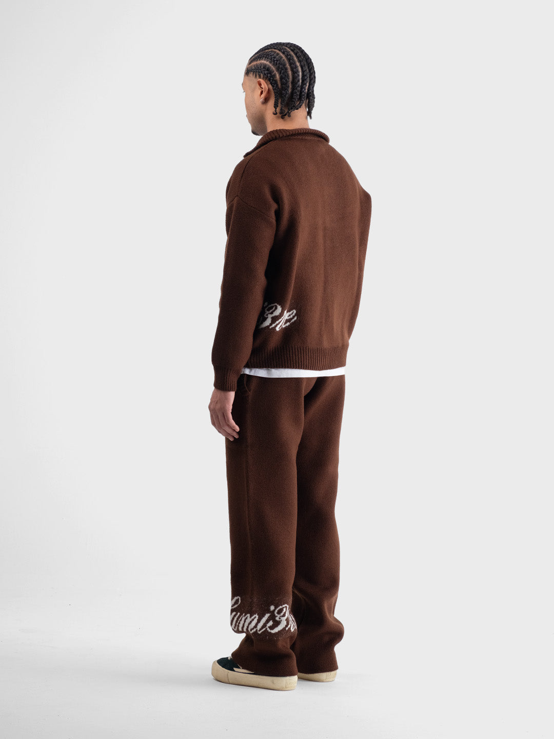 Lumi3re knitted pants brown - Reloadstore