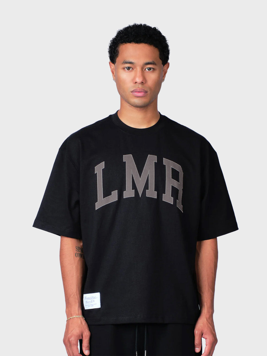 Lumi3re LMR College T-Shirt Black - voorkant
