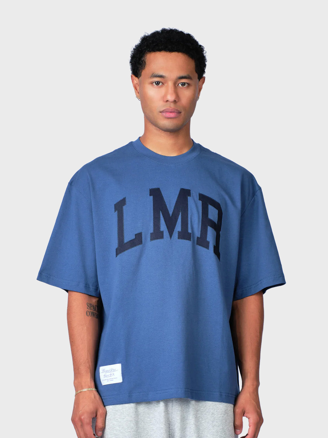 Lumi3re LMR College T-Shirt Blue - voorkant