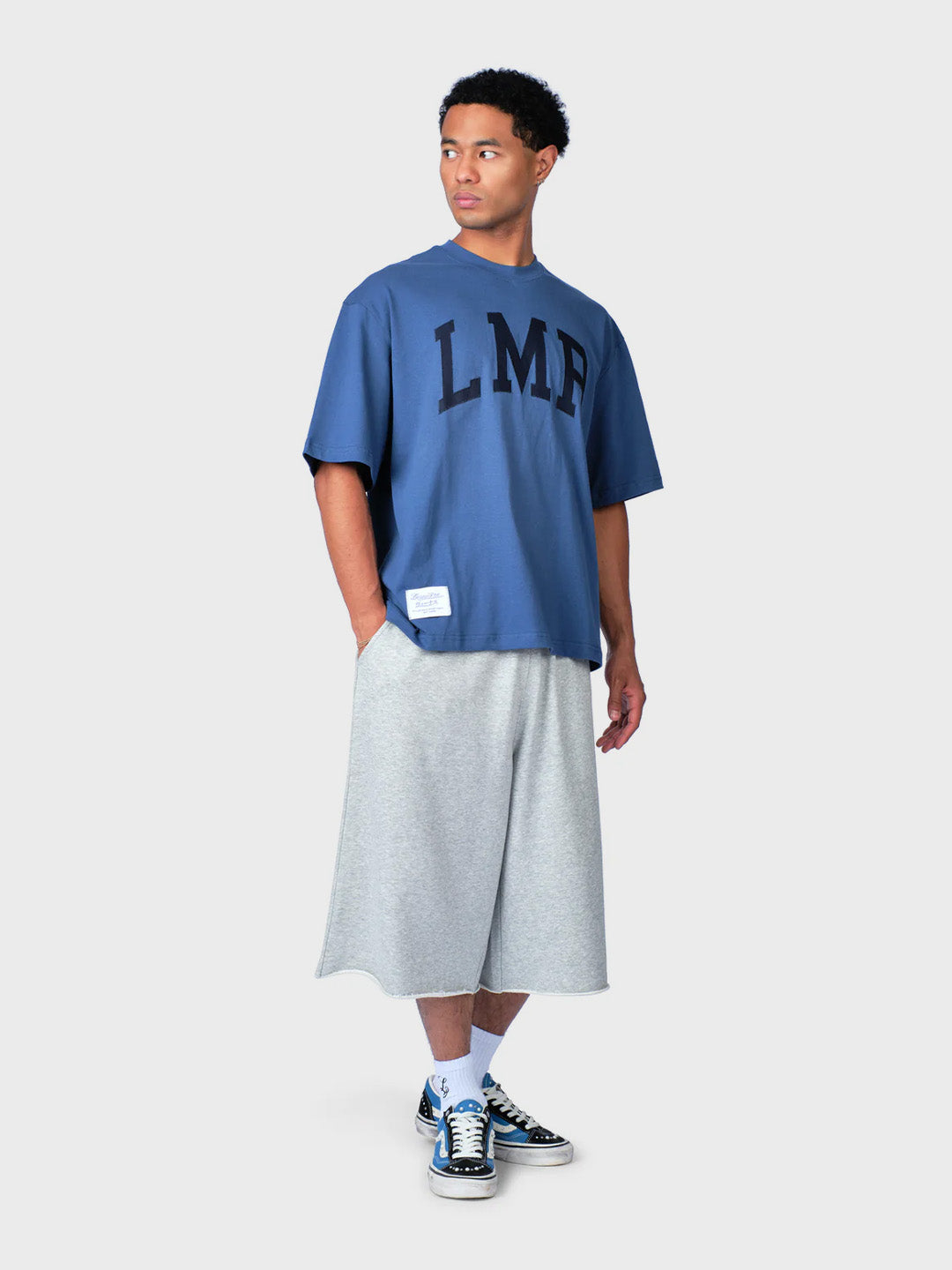 Lumi3re LMR College T-Shirt Blue - outfit
