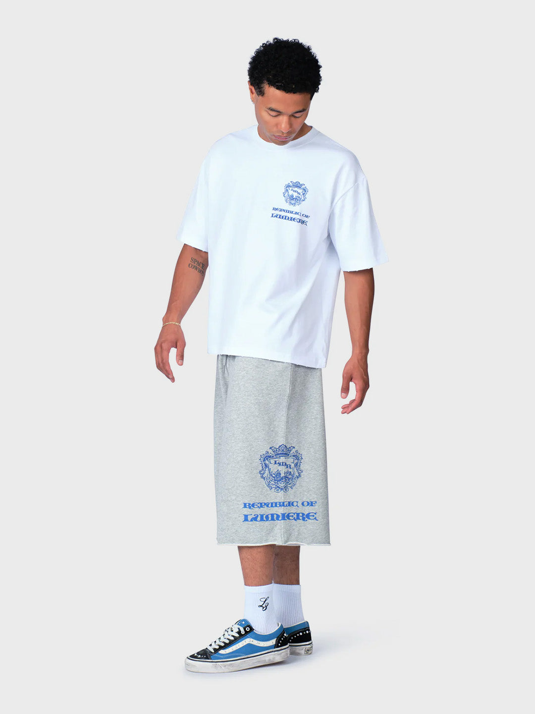 Lumi3re LMR Republique T-Shirt White - zijkant