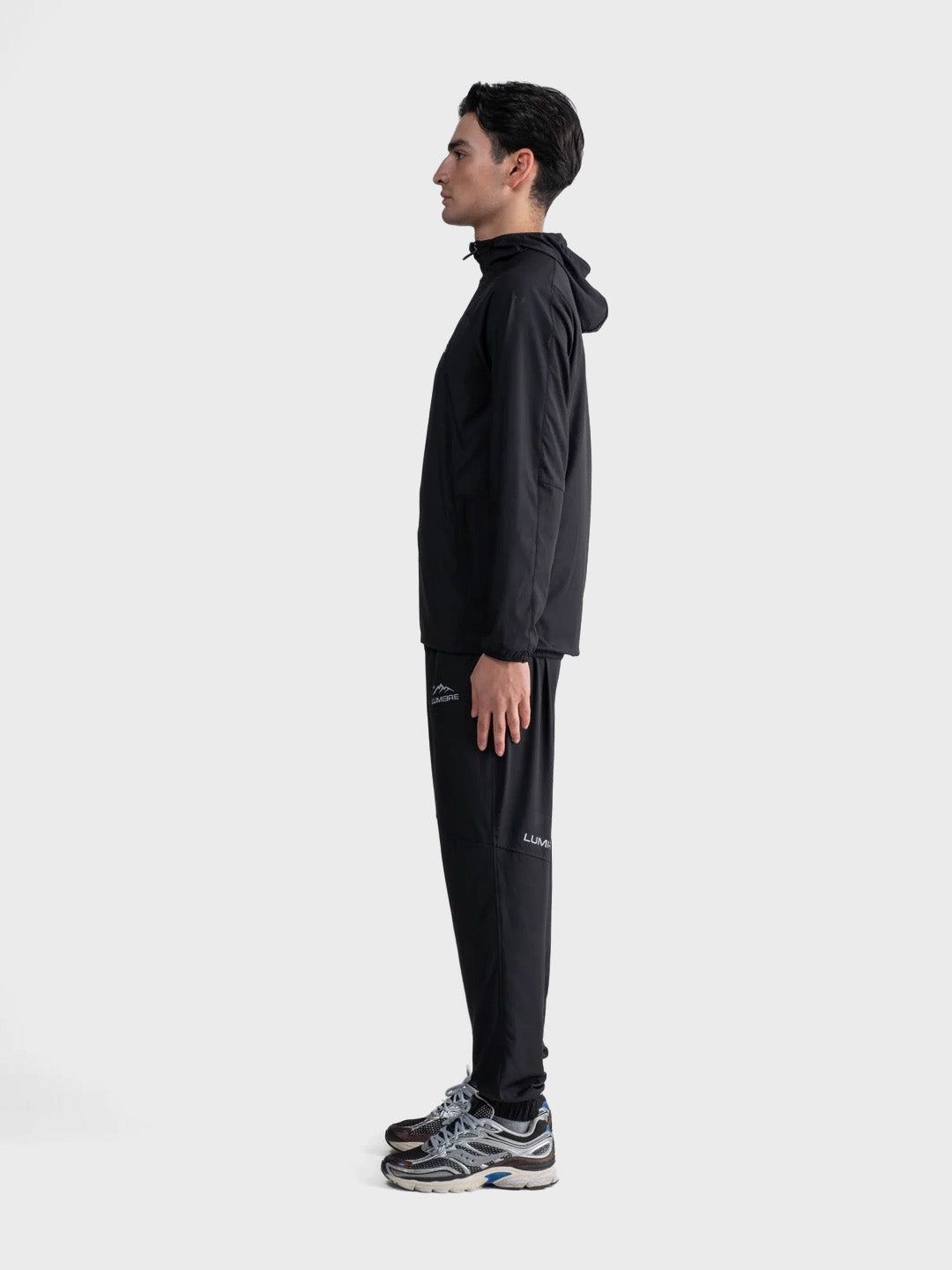 lumi3re tracksuit black