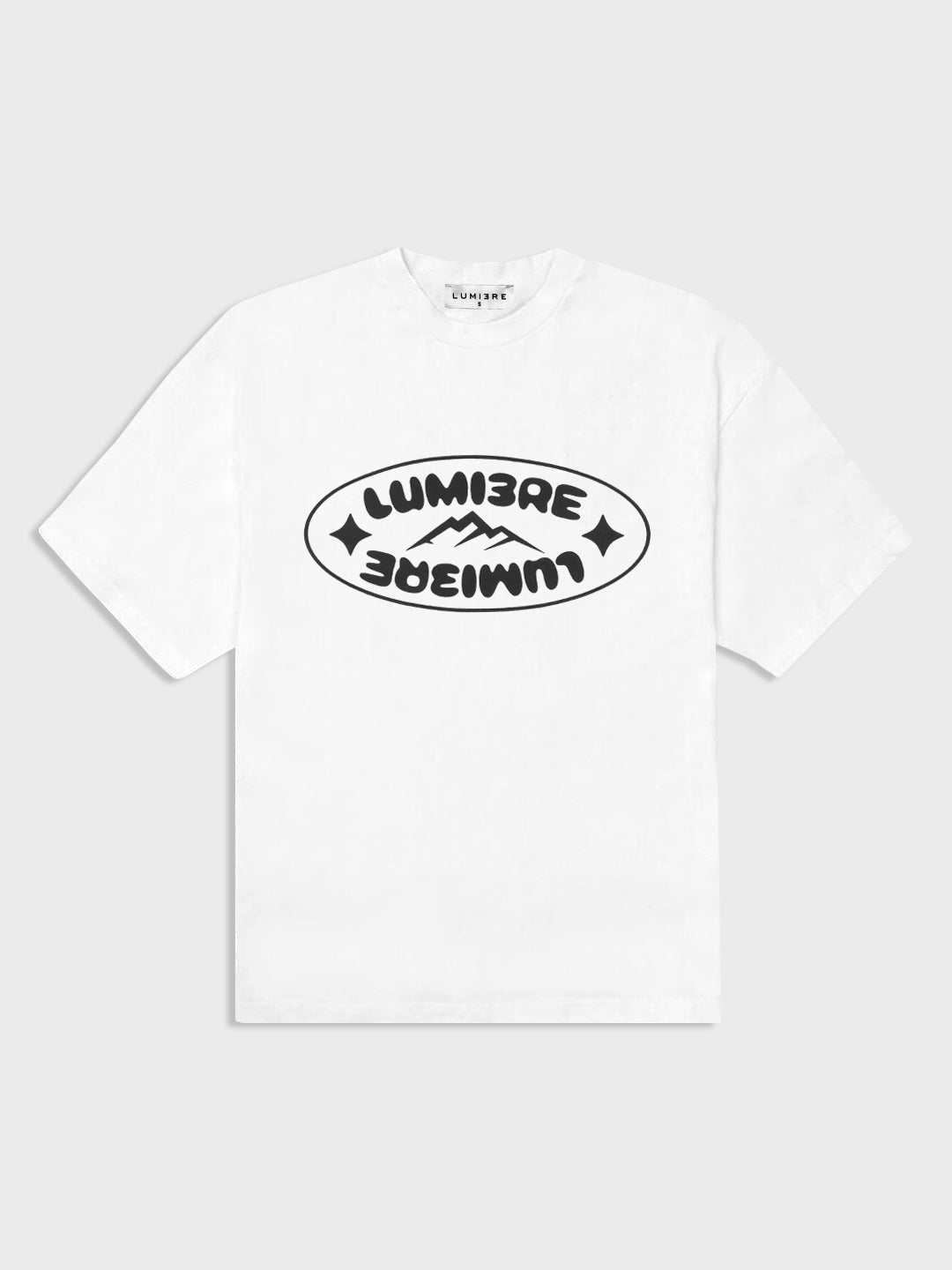 lumi3re t-shirt wit