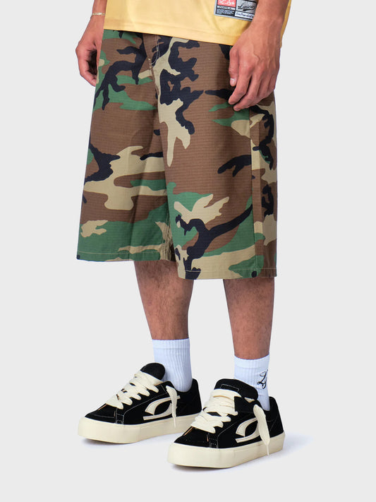 Lumi3re Patch Jorts Camo - voorkant