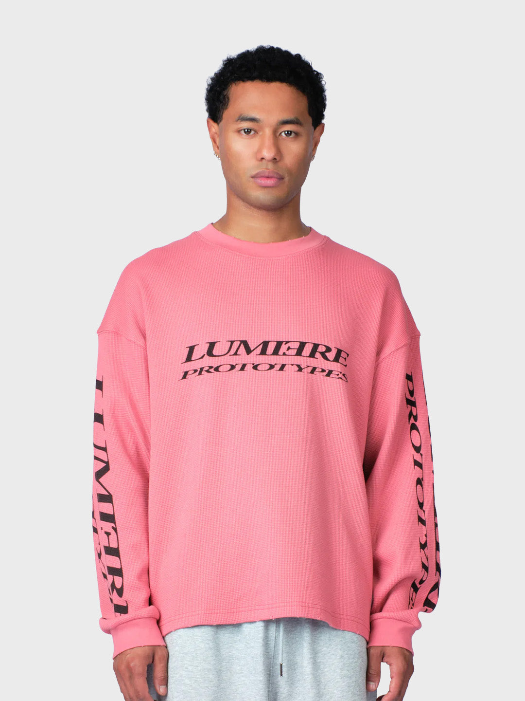 Lumi3re Prototypes Longsleeve Pink - voorkant