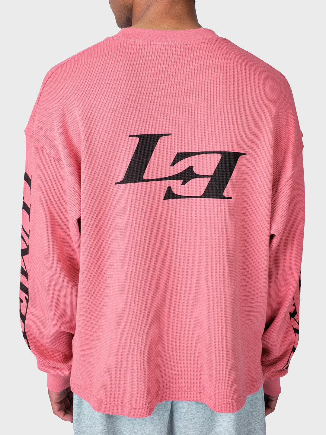 Lumi3re Prototypes Longsleeve Pink - close-up achterkant