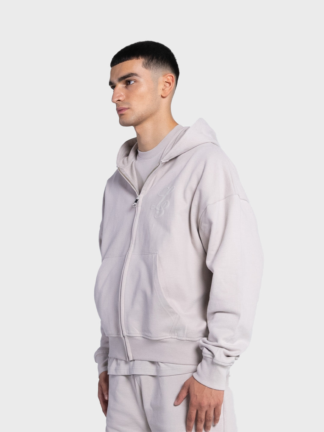 Lumi3re Puff L3 Zip Hoodie | Sand