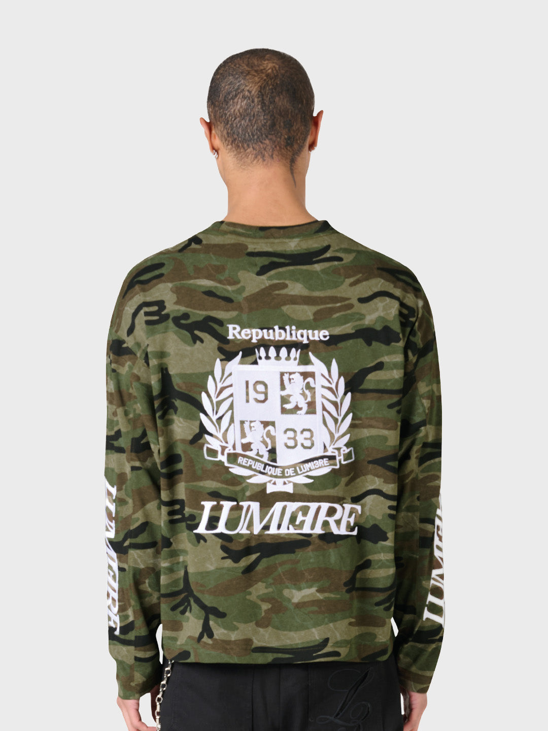 Lumi3re Republique Longsleeve Camo - achterkant
