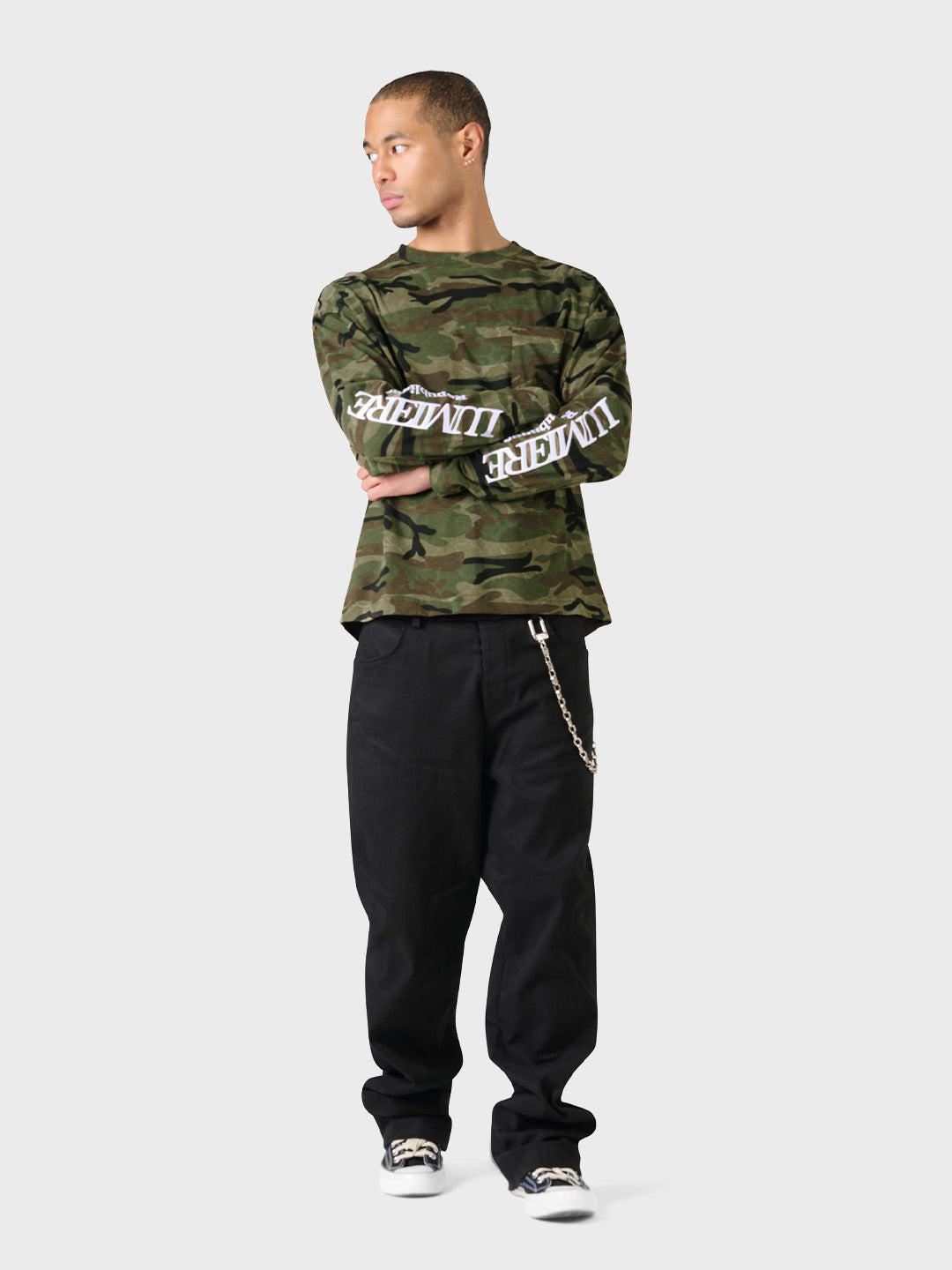Lumi3re Republique Longsleeve Camo - voorkant
