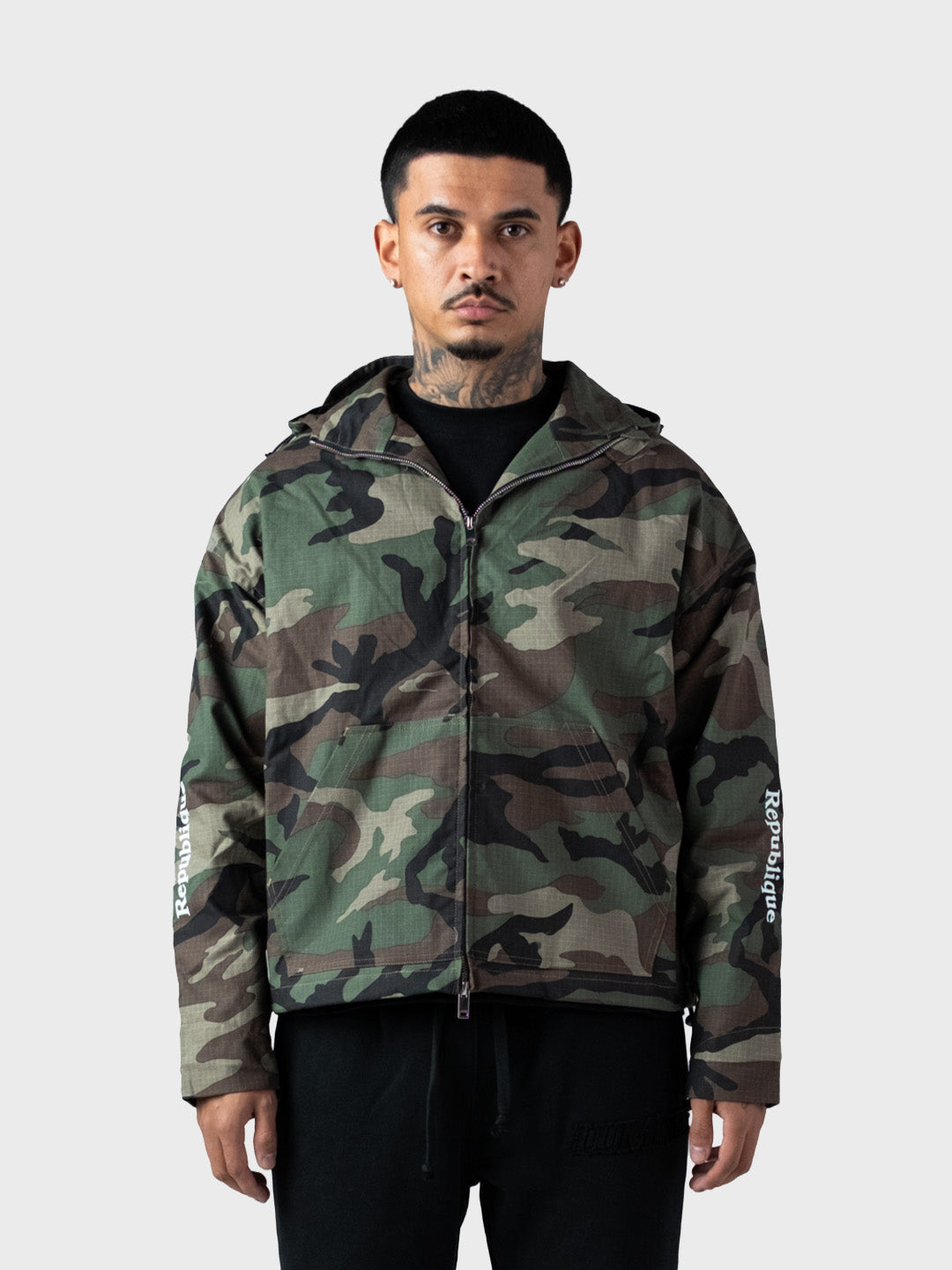 Lumi3re Republique Windbreaker Camo - voorkant