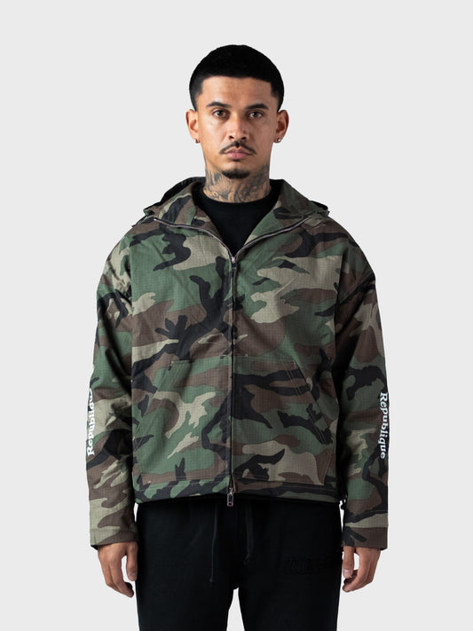 Lumi3re Republique Windbreaker Camo - voorkant