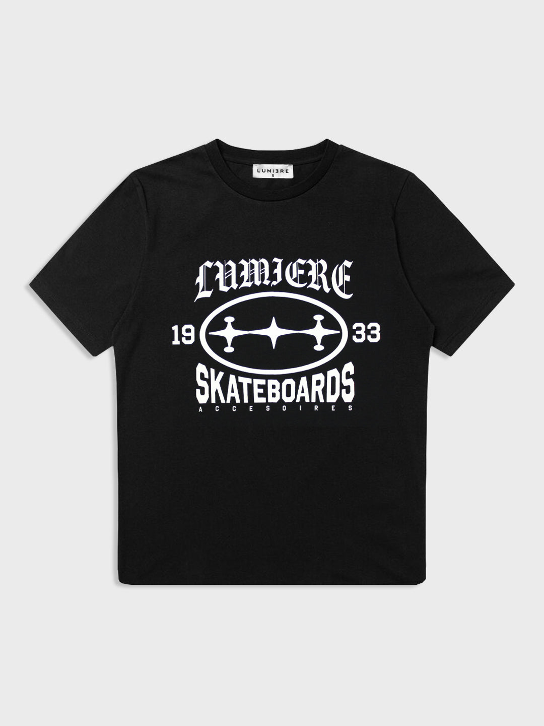 lumi3re t-shirt zwart