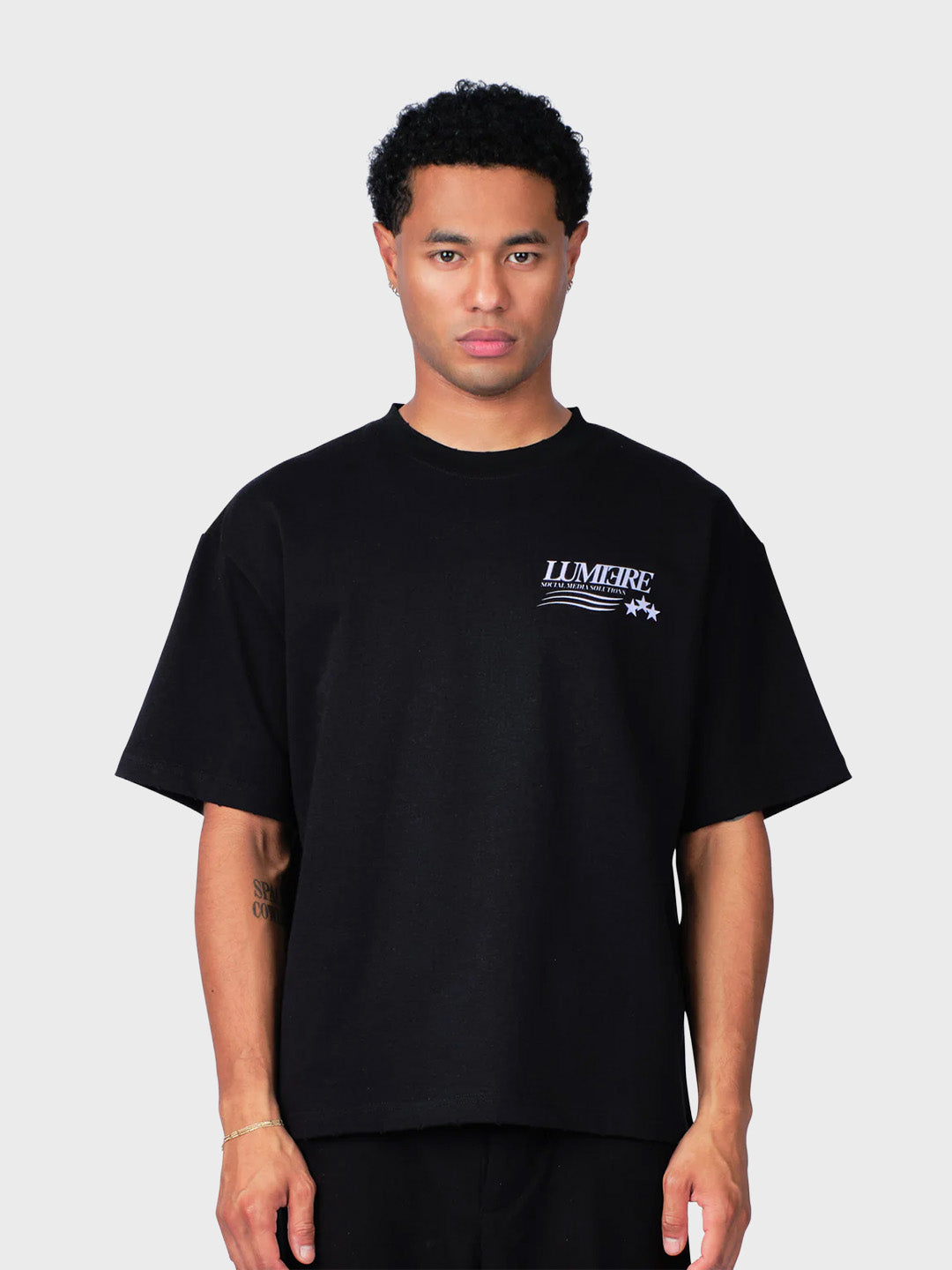 Lumi3re Solutions T-Shirt Black - voorkant