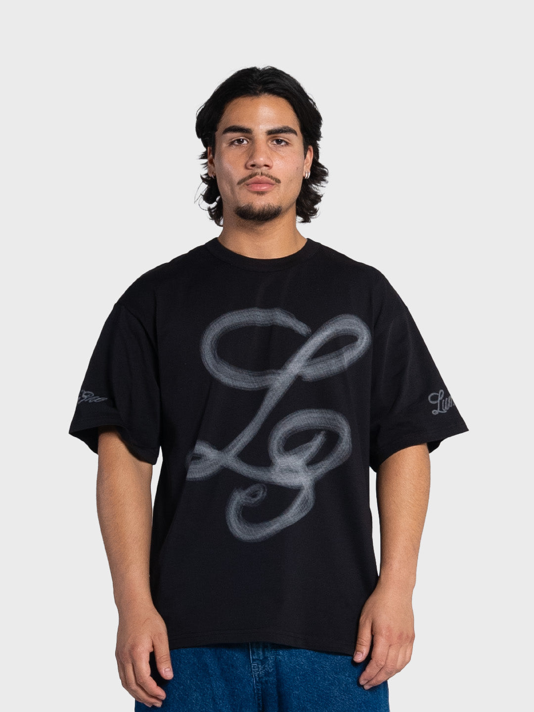 Lumi3re Spray L3 Logo T-Shirt | Black