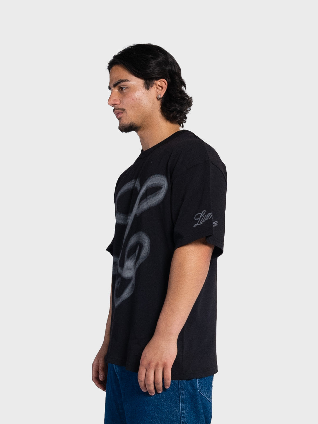 Lumi3re Spray L3 Logo T-Shirt | Black