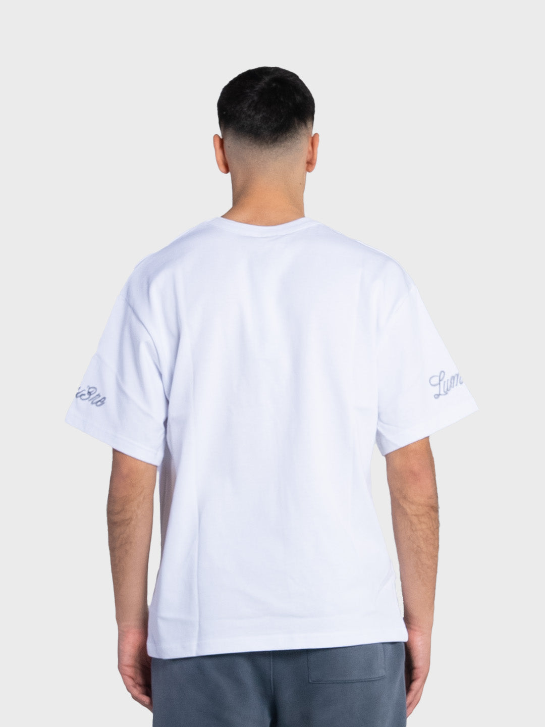 Lumi3re Spray L3 Logo T-Shirt | White