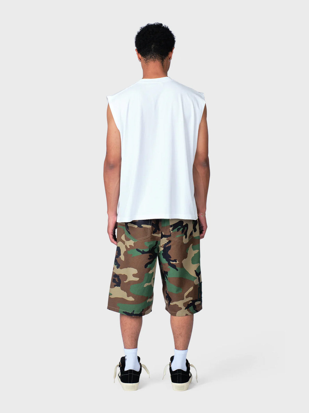 Lumi3re Star Sleeveless T-Shirt White - achterkant