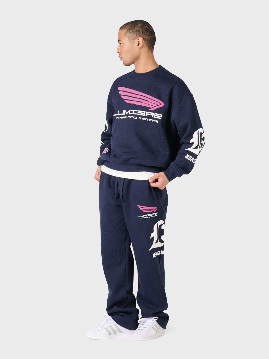 Lumi3re Tyres Tracksuit Navy