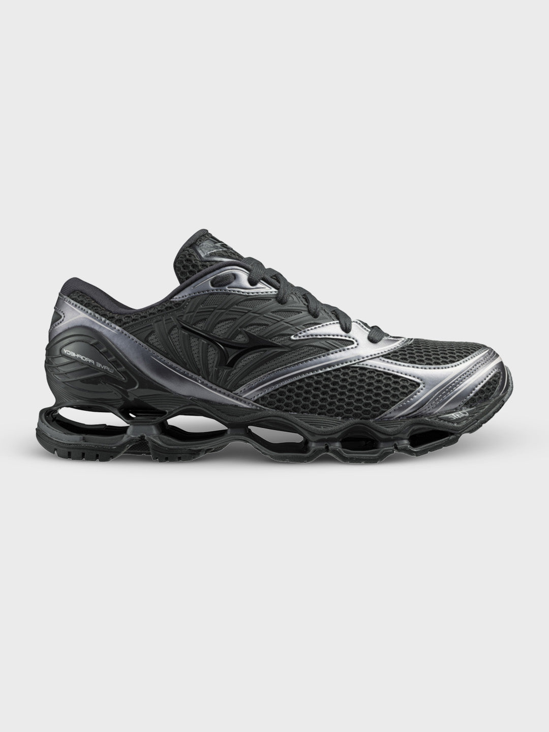 Mizuno Wave Prophecy LS sneakers Black Sand - zijkant