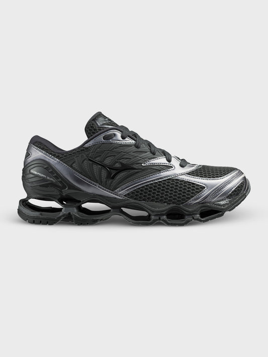 Mizuno Wave Prophecy LS sneakers Black Sand - zijkant