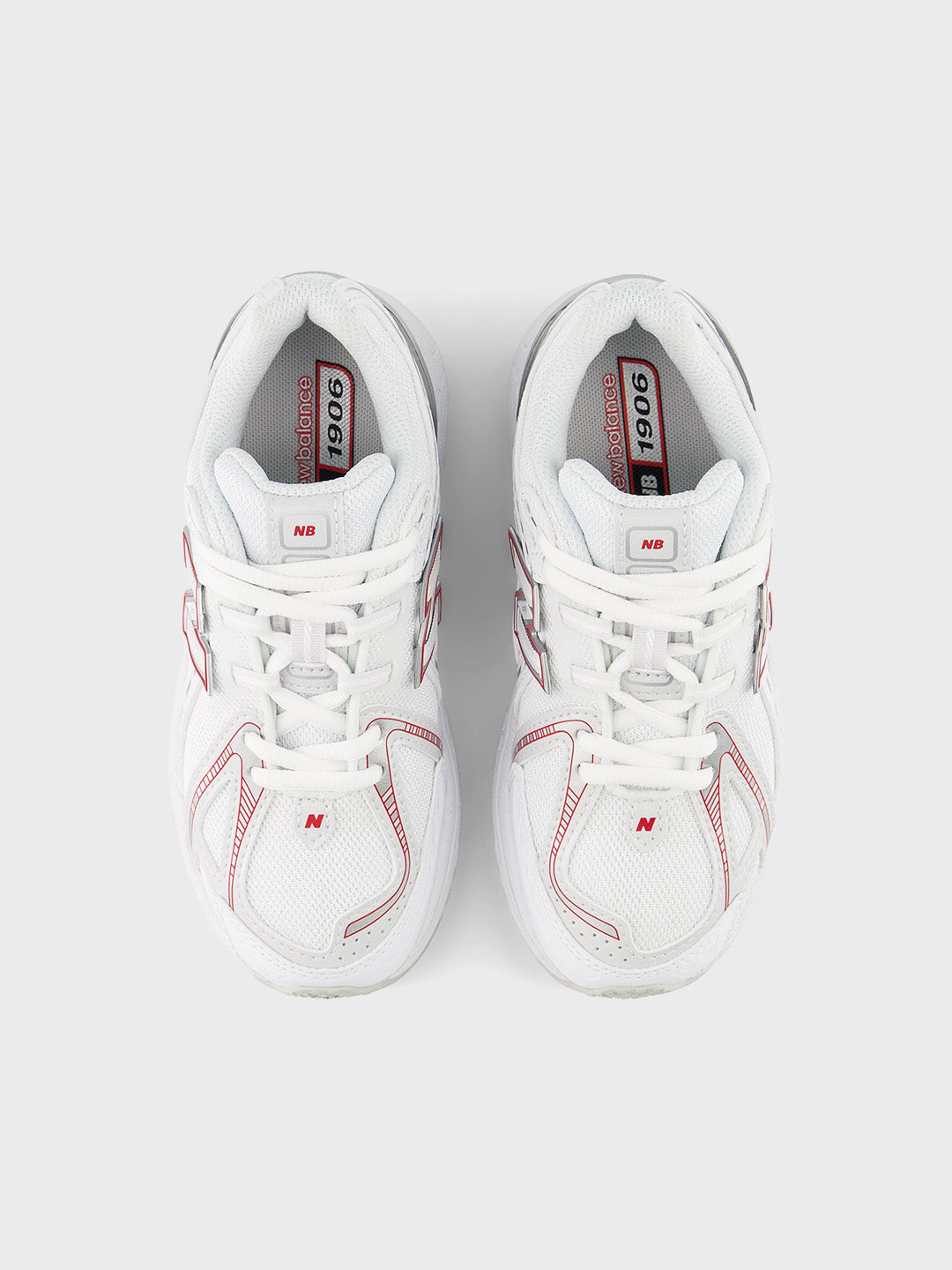 New Balance 1906 PS Angora Shadow Red kinderschoenen - bovenkant