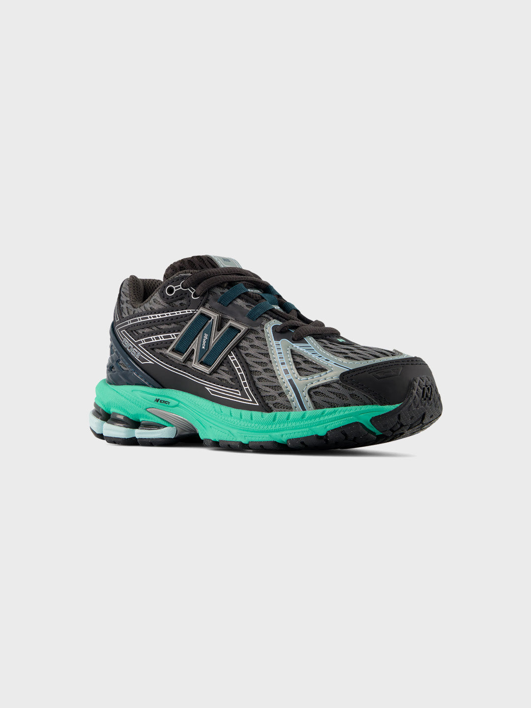 New Balance 1906 (PS) Kinderschoenen Black Metallic/Deep End - voorkant